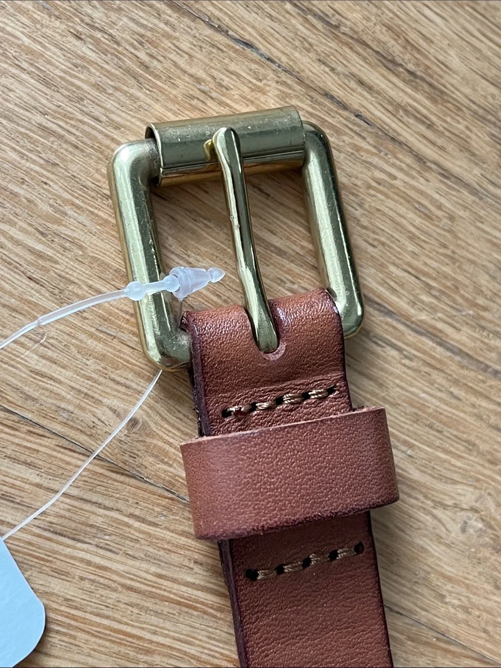 Gymboree Brown Leather Kids Belt with Colorful Studs